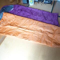 寝袋２つセットの画像