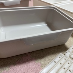 ニトリ カラーボックス 引き出し の画像