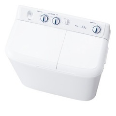 ハイアール5.5kg 二槽式洗濯機　2023年製の画像