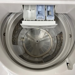 94 51○送料設置無料　22年製　Panasonic　洗濯機　7㌔　安い　冷蔵庫の画像