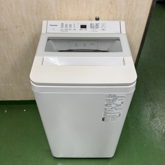 94 51○送料設置無料　22年製　Panasonic　洗濯機　7㌔　安い　冷蔵庫の画像