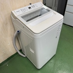 94 51○送料設置無料　22年製　Panasonic　洗濯機　7㌔　安い　冷蔵庫の画像