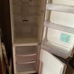 三菱ノンフロン冷凍冷蔵庫　MR-H26M-PW形　2007年製の画像