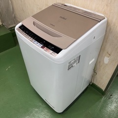 95 52○送料設置無料　18年製　日立　洗濯機　9㌔　安い　冷蔵庫の画像