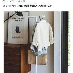 ポールハンガースマート【山崎実業】の画像