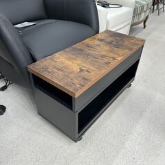 店頭引き渡し 中古 ニトリ フロアワゴン フロット70ＮヴィンテージBR 収納 家具 Aの画像