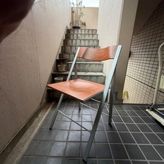 センプレ　折りたたみチェア（2脚あります）の画像