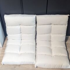 新品未使用の白いフロアシート一組の画像
