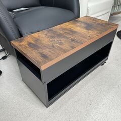 店頭引き渡し 中古 ニトリ フロアワゴン フロット70ＮヴィンテージBR 収納 家具 Bの画像