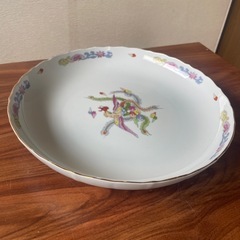 絵皿　陶器製平皿の画像