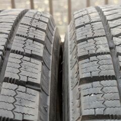 工賃込み　ブリヂストン２０２３年製冬タイヤ１６５／７０Ｒ１４　４本セットの画像
