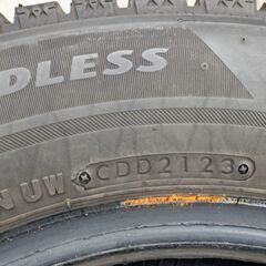 工賃込み　ブリヂストン２０２３年製冬タイヤ１６５／７０Ｒ１４　４本セットの画像