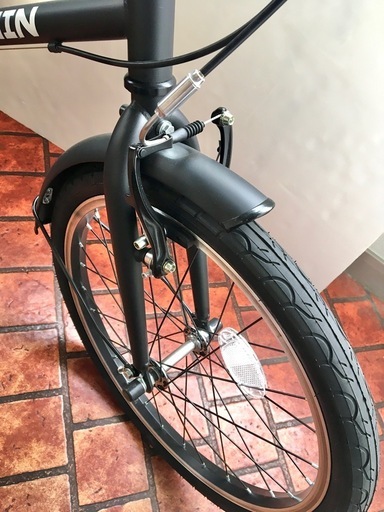 サザンポート 自転車 6段変速 20型ミニベロ車外装 マットブラック