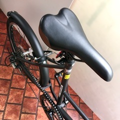 サザンポート 自転車 6段変速 20型ミニベロ車外装 マットブラックの画像