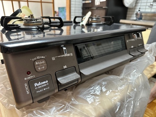 Paloma ガスコンロ IC-S806BM-2R（都市ガス用） 2022年製