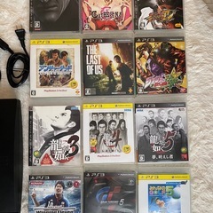 プレイステーション3 本体 ソフト12本などセット の画像