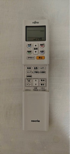 急ぎ！エアコン富士通nocria2019年AS-R28J-W