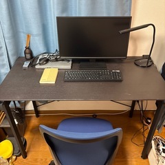 【格安】デスク＆イス譲ります(お渡し者決定しました)の画像