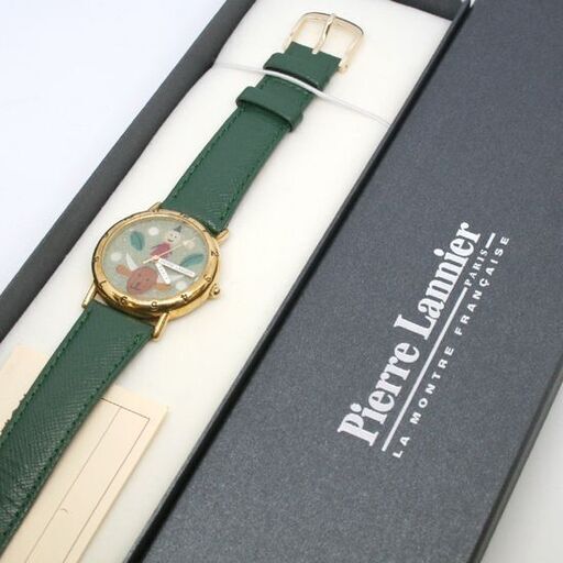 動作品 Pierre Lannier さくらももこ 065.771 クオーツ式腕時計 3針