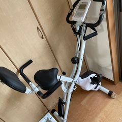 STEADY エアロバイク　ホワイトの画像