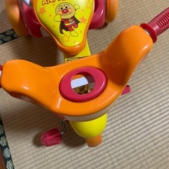 アンパンマン　オモチャ　三輪車　手押し三輪車の画像