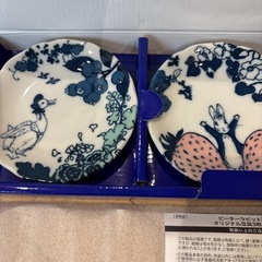 ピーターラビット オリジナル豆皿3枚セットの画像