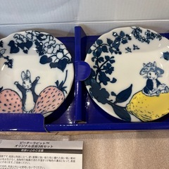 ピーターラビット オリジナル豆皿3枚セットの画像