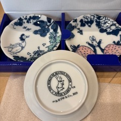 ピーターラビット オリジナル豆皿3枚セットの画像