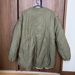 レディース　リバーシブル ジャンパー　Lサイズの画像