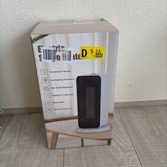 温風ヒーター　小型　の画像