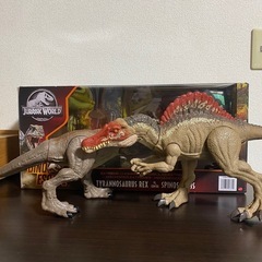 ジュラシックワールド　マテル　フィギュアの画像