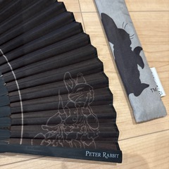 ピーターラビット オリジナル 扇子の画像
