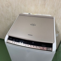 2F☆43送料無料 日立洗濯機　16年製　乾燥機能付き  安い　冷蔵庫の画像