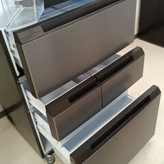 リユースのサカイ栃木店★ジモティ割あり★ SHARP 冷蔵庫 SJ-MF46J-H 457L 22年製 動作確認／クリーニング済み TC11040の画像