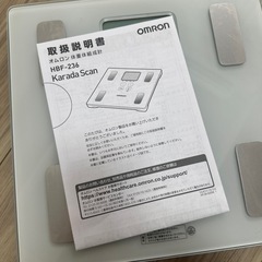 OMRON オムロン　体重計　美品の画像