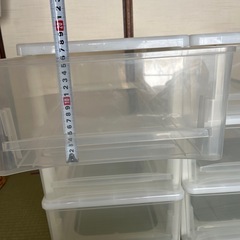 【商談中】ニトリ　押入れ引き出し2個セットの画像