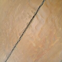 *お値段見直しました*リユースのサカイ栃木店★ジモティ割あり★  テーブル ブラウン×ブラック W69.5×D58.8×H73.5 クリーニング済み TC11042の画像