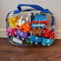 学研　トーマス10までつなげて　知育玩具の画像