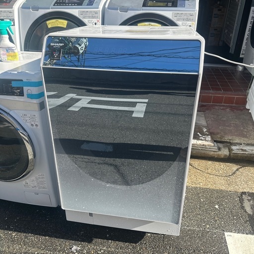 SHARP ドラム式洗濯乾燥機 ES-P110-SL