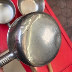 木柄トタン柄杓(ひしゃく)×3本セットの画像