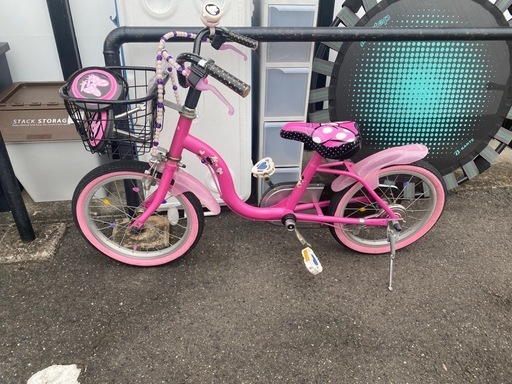 ides 子供用16インチ自転車　補助輪あり　