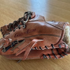 Mizuno 硬式グローブ ブラウン　Global Eliteの画像