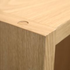 人気の無印良品(MUJI)のオーク材 2段・3列スタッキングシェルフ！！追加棚で用途に応じてカスタマイズ可能な万能シェルフ♪リビングや寝室、子供部屋の本棚などにもおススメです！の画像