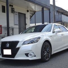 車検満タン 27年式 クラウンハイブリッド アスリートSブラックスタイル HDDナビ フルセグTV Bluetooth バックモニター スマートキー シートヒーター クルコン HID ETC ドラレコの画像