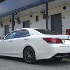 車検満タン 27年式 クラウンハイブリッド アスリートSブラックスタイル HDDナビ フルセグTV Bluetooth バックモニター スマートキー シートヒーター クルコン HID ETC ドラレコの画像