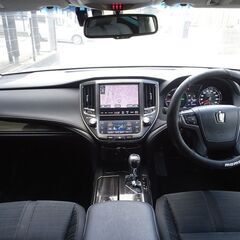 車検満タン 27年式 クラウンハイブリッド アスリートSブラックスタイル HDDナビ フルセグTV Bluetooth バックモニター スマートキー シートヒーター クルコン HID ETC ドラレコの画像