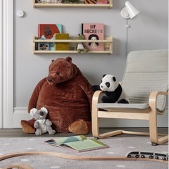IKEA くまDJUNGELSKOG ジュンゲルスコグ ぬいぐるみ, ブラウンベアの画像