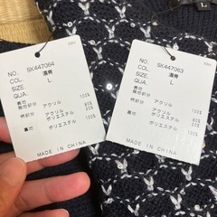 新品・未使用　レディース セットアップ　セパレート　Lサイズの画像