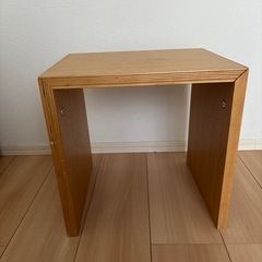 【譲ります】無印　コの字台の画像