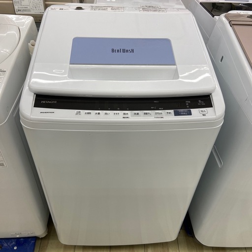 日立 8.0kg全自動洗濯機【リサイクルフカツ岡崎倉庫店】251011SM-21